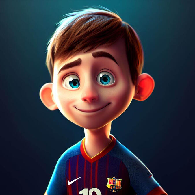 Messi as a Kid